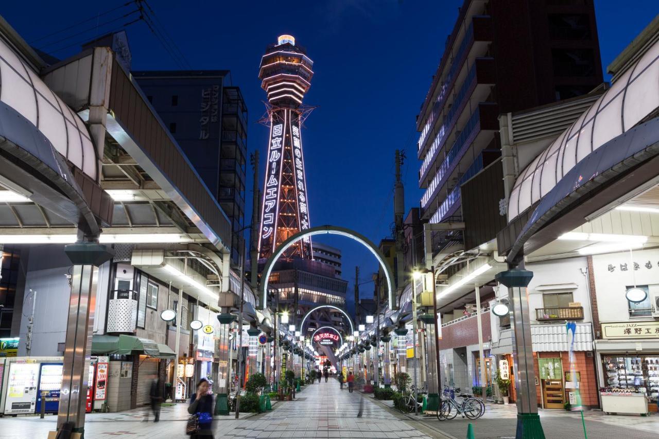 Hotel Amaterrace Nippombashi-Higashi Osaka Buitenkant foto