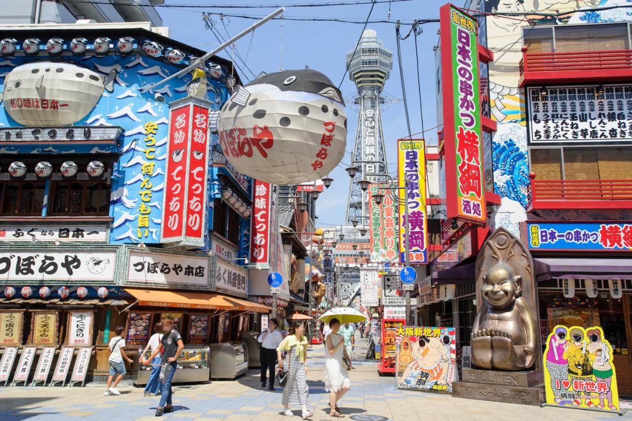Hotel Amaterrace Nippombashi-Higashi Osaka Buitenkant foto